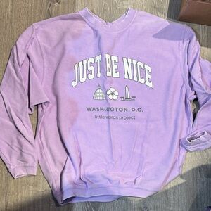 Little Words Project 'Just Be Nice' Sweatshirt